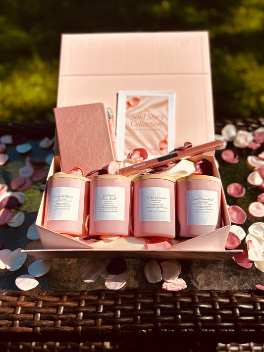 The Soul Story Collection™ — Feminine Gift Box
by Simply Kissed Candles 💋